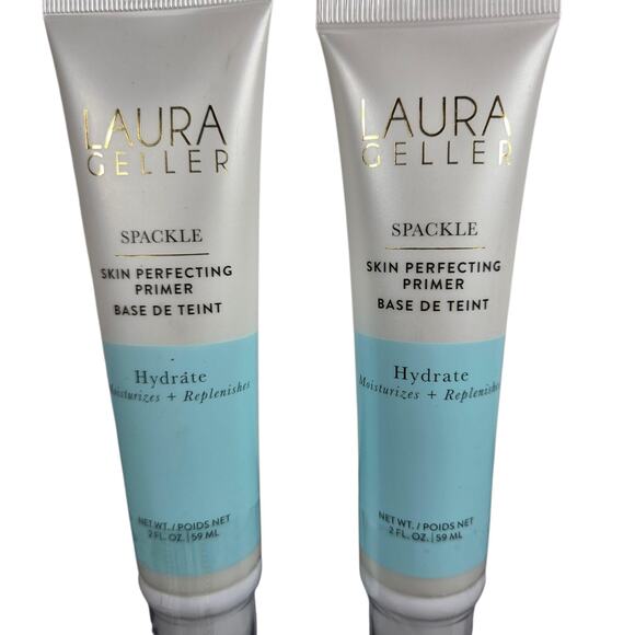 Laura Geller Spackle Hydrate Skin Perfecting Primer 2 fl oz Lot of 2 Made USA - Picture 2 of 11